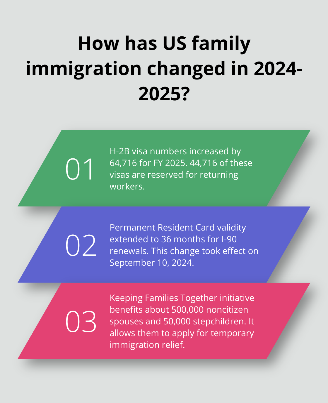 Infographic: How has US family immigration changed in 2024-2025?