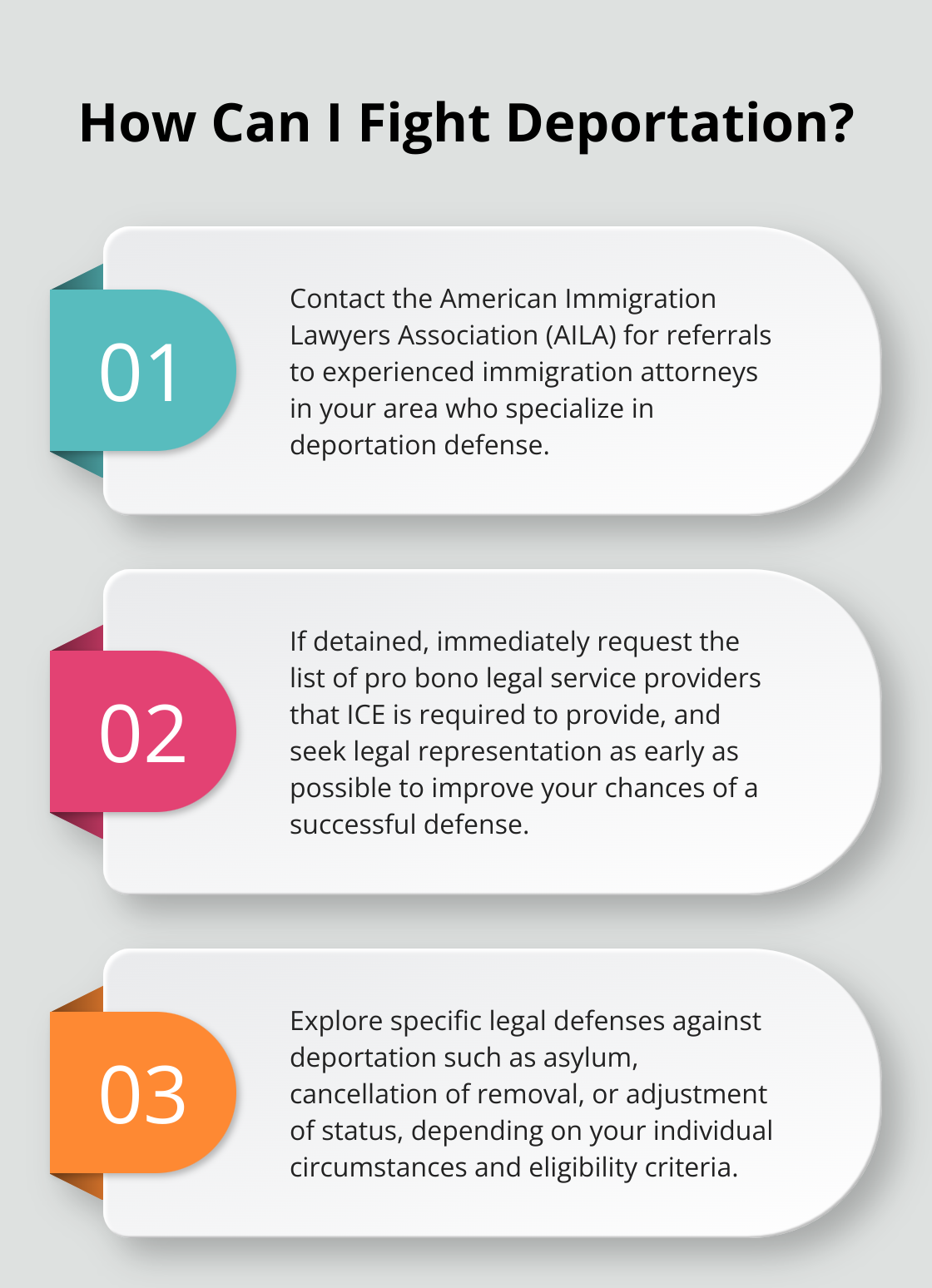 Infographic: How Can I Fight Deportation?
